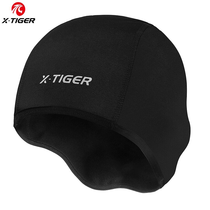 PHMAX Winter Cap Thermal Fleece Beenie Ski Cap MTB Bike Bandana Headband Camping, Cycling Helmet Hat Running Riding Motorcycle Headwear