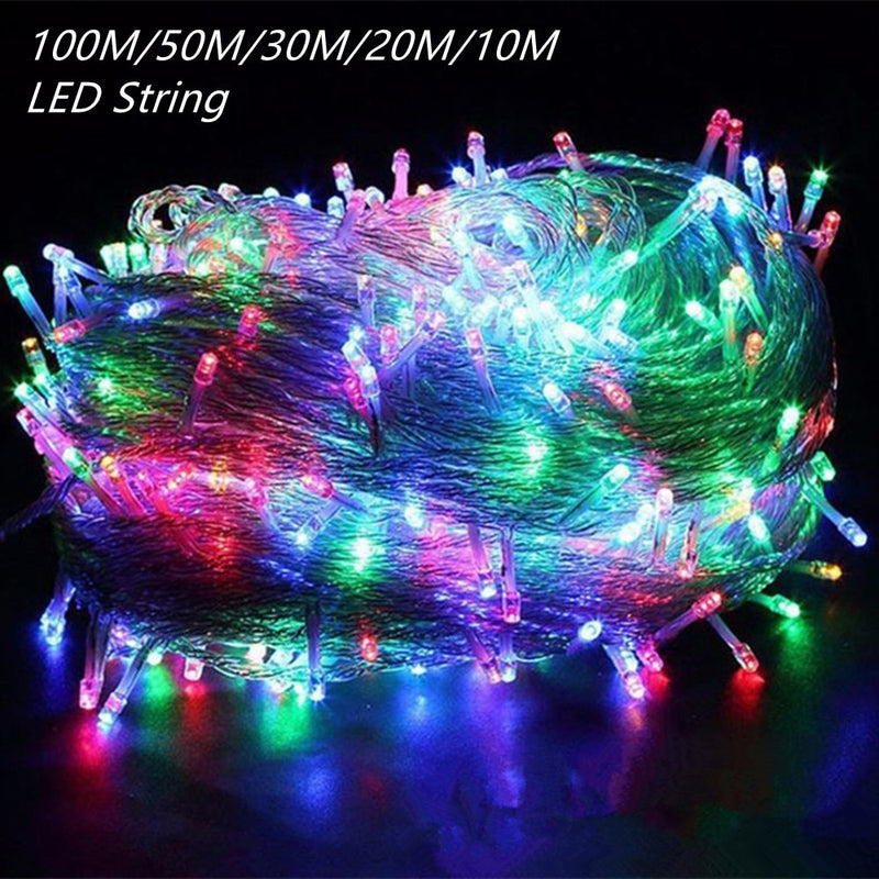 Outdoor LED Colored String Lights