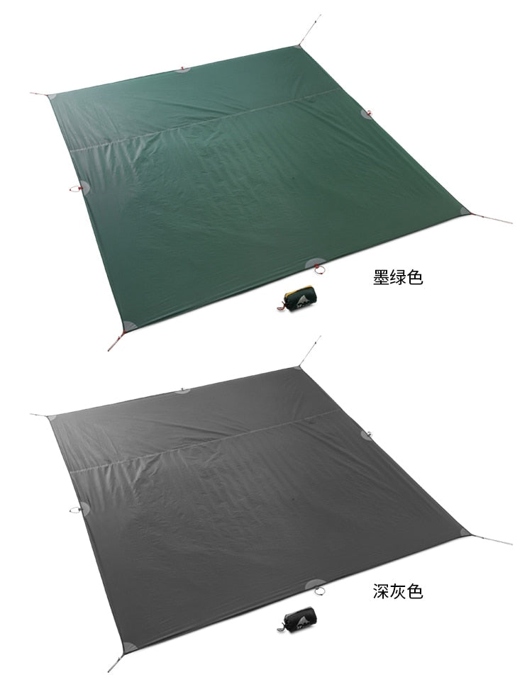 3F UL GEAR Tent Floor Saver Reinforced Multi-Purpose Tarp tent footprint camping beach picnic Waterproof Tarpaulin Bay Play