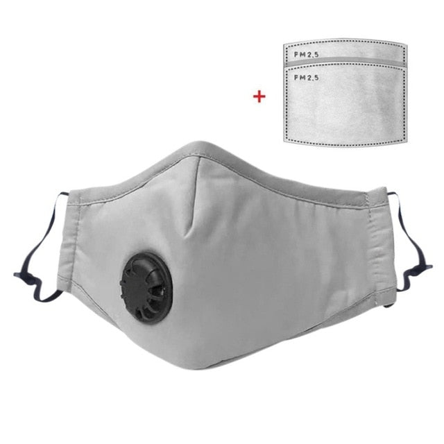 Safety Health Mask Reusable with Filters and Filter Pack