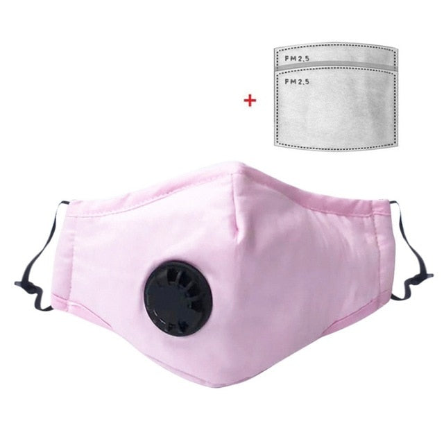 Safety Health Mask Reusable with Filters and Filter Pack