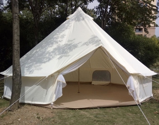 Luxury Camping Tent, Glamping Tent Oxford Cloth Waterproof and Mildew Proof Different Sizes