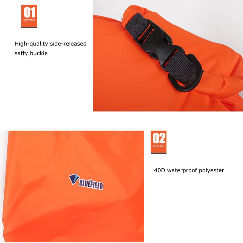 2.6 gallon and 5.2 gallon Waterproof Dry Bag