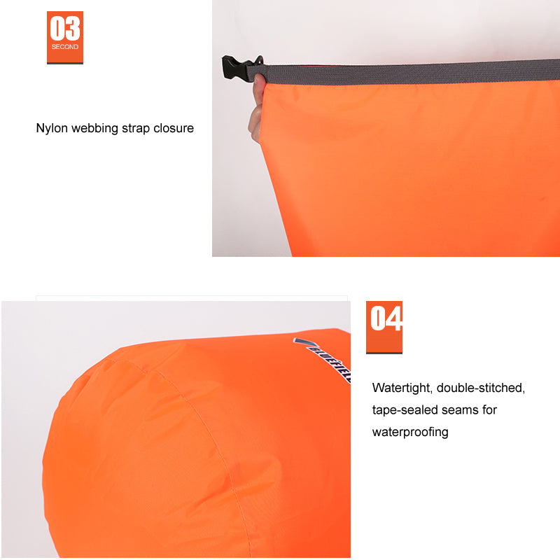 2.6 gallon and 5.2 gallon Waterproof Dry Bag