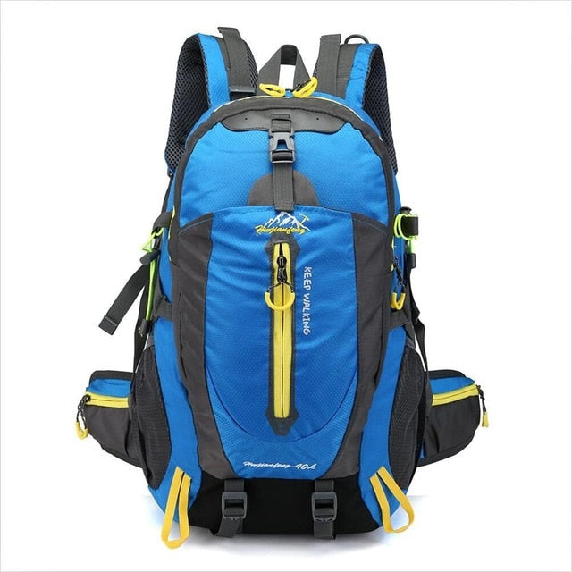 Waterproof 40L Climbing Backpack Rucksack for Outdoor Hiking Trekking