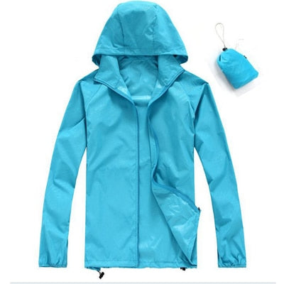 Quick Dry Hiking Jackets Water Resistant Windbreaker RW188