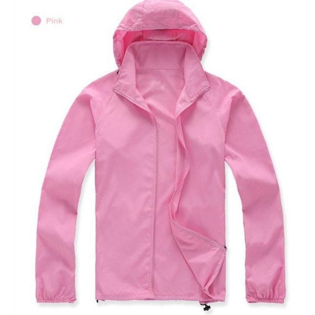 Quick Dry Hiking Jackets Water Resistant Windbreaker RW188