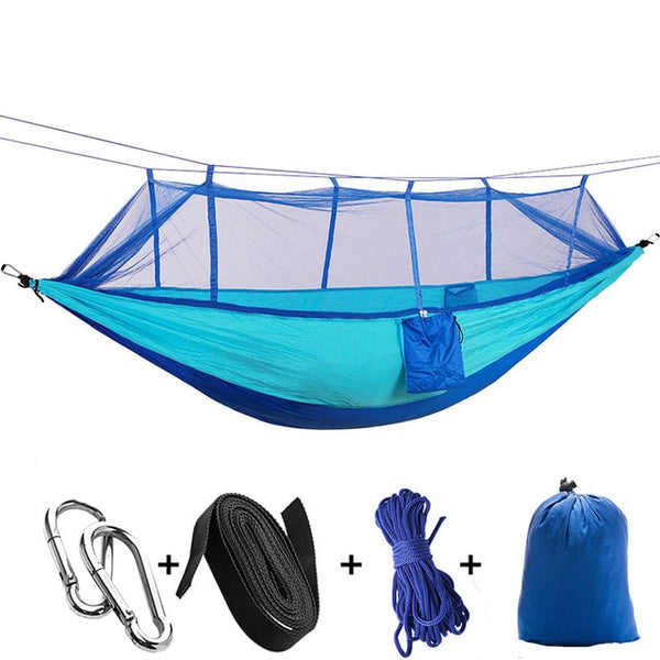 1-2 Person Hammock with anti mosquito net