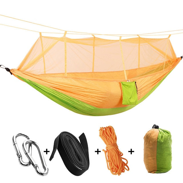 1-2 Person Hammock with anti mosquito net