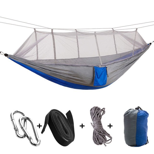 1-2 Person Hammock with anti mosquito net