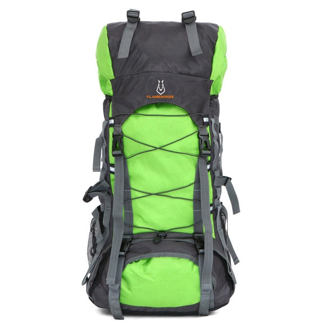 60L Nylon/Oxford Waterproof Dry Bag Outdoor High Quality Travel Backpack Men Women Camping Mountaineering Hiking Backpacks