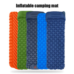 Camping Mat Self Inflatable Mattresses Camp Inflatable Mattress Outdoor Camp Mat 4 Color Tent Mat Sleeping Pad Hiking Trekking