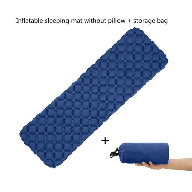 Camping Mat Self Inflatable Mattresses Camp Inflatable Mattress Outdoor Camp Mat 4 Color Tent Mat Sleeping Pad Hiking Trekking