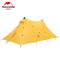 Naturehike 20D Silicone Nylon 10 Person Large Camping Tent A Tower Tarp Outdoor Base Camp Tents