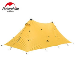 Naturehike 20D Silicone Nylon 10 Person Large Camping Tent A Tower Tarp Outdoor Base Camp Tents